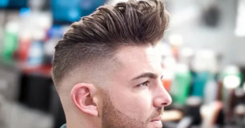 Classic Pompadour With A Cowboy Twist