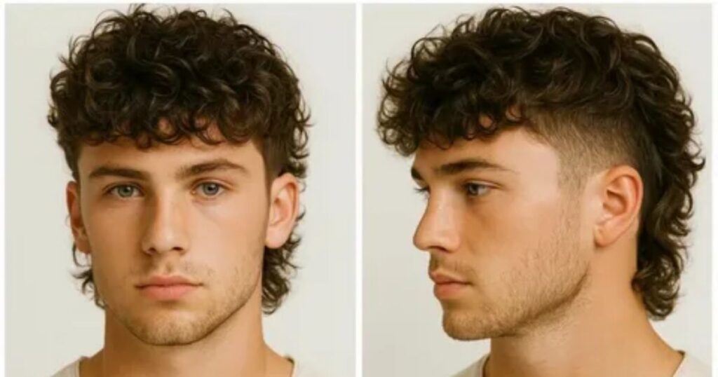 Curly Mullet