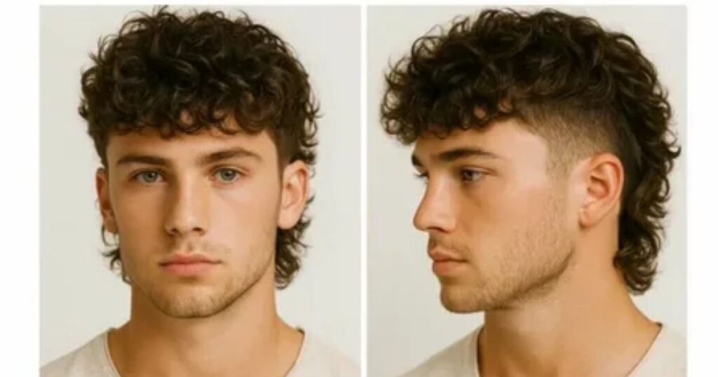 Curly Mullet