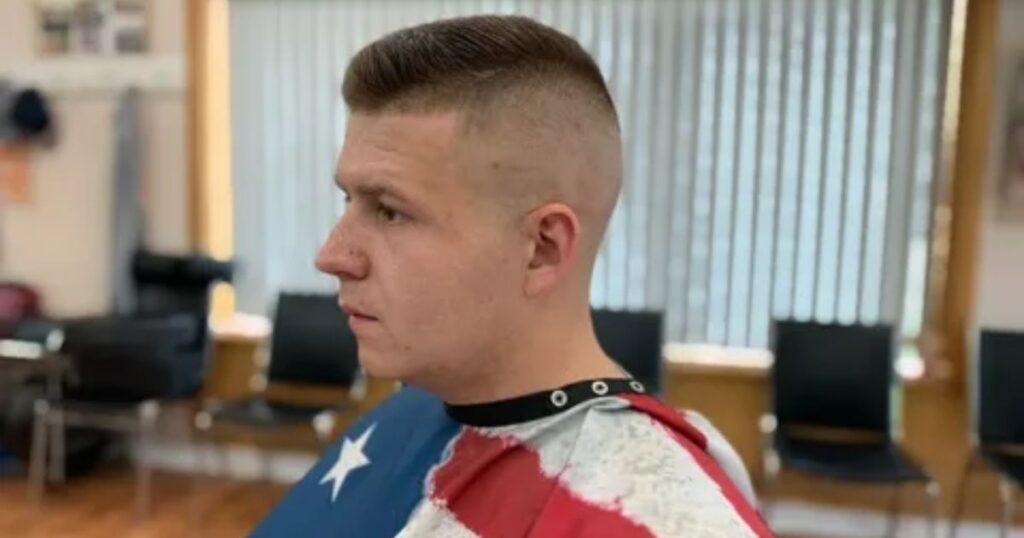 High Military Crew Cut Fade