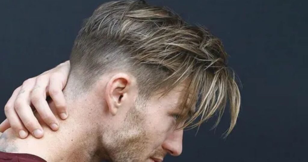 Long And Lean Mullet With Shaved Sides