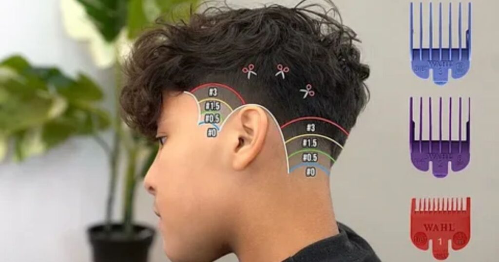 Low Taper Fade with Fringe