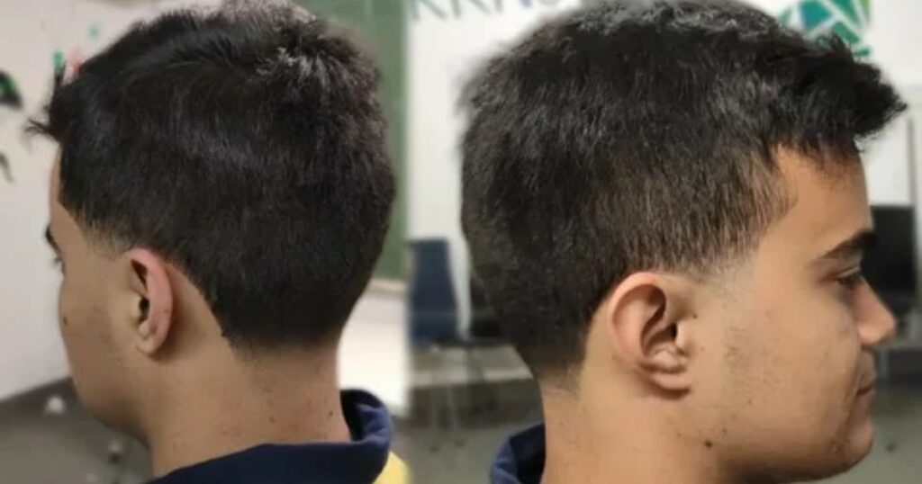 Low Taper Faded Undercut