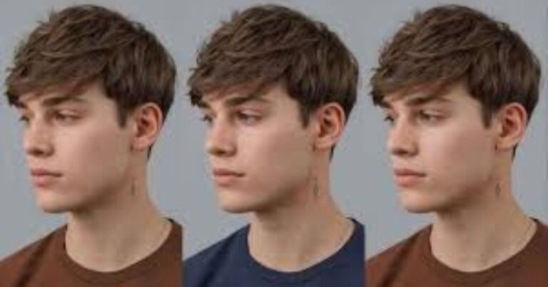 Messy Textured Fringe Hairstyle – Trendy Haircut Guide for Men 2026