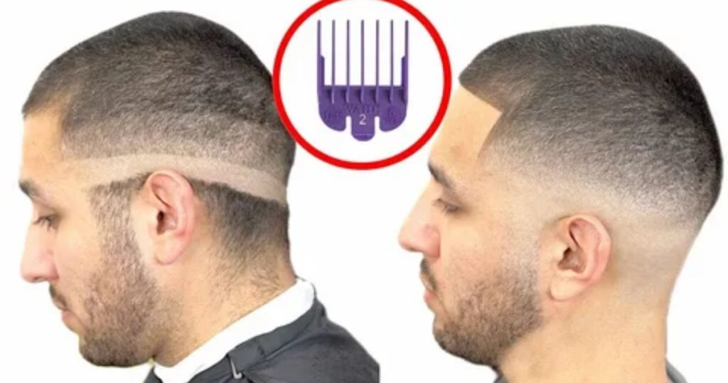 Mid Fade With Buzz Cut