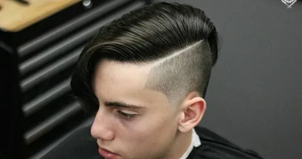 Side-Slicked Short Style