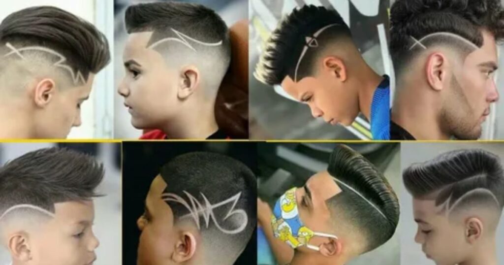 Simple Combed Hairstyle for Boys