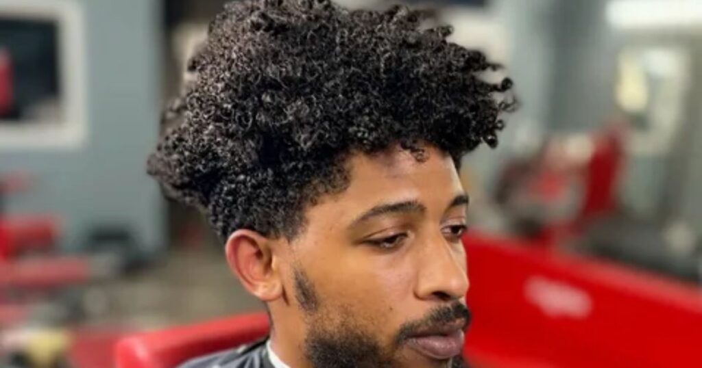 Taper Fade Curly Hair