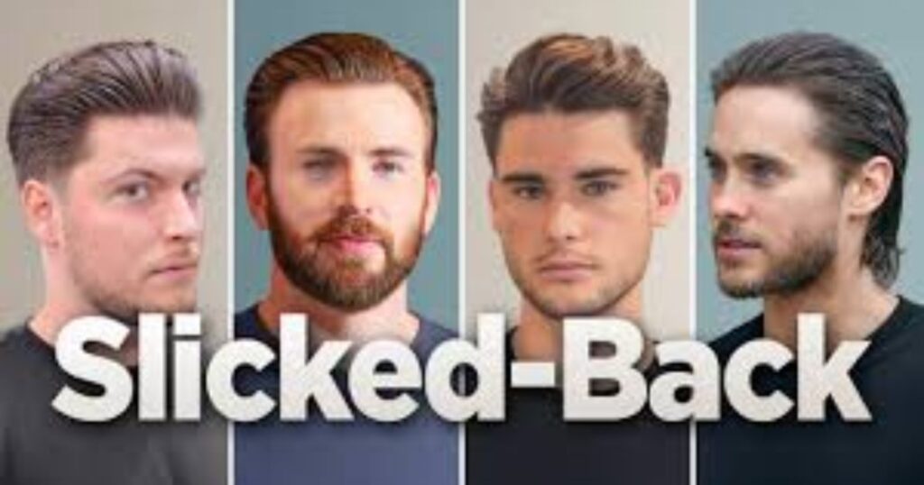 Variations Of Gangster Slicked Back Fade Haircut