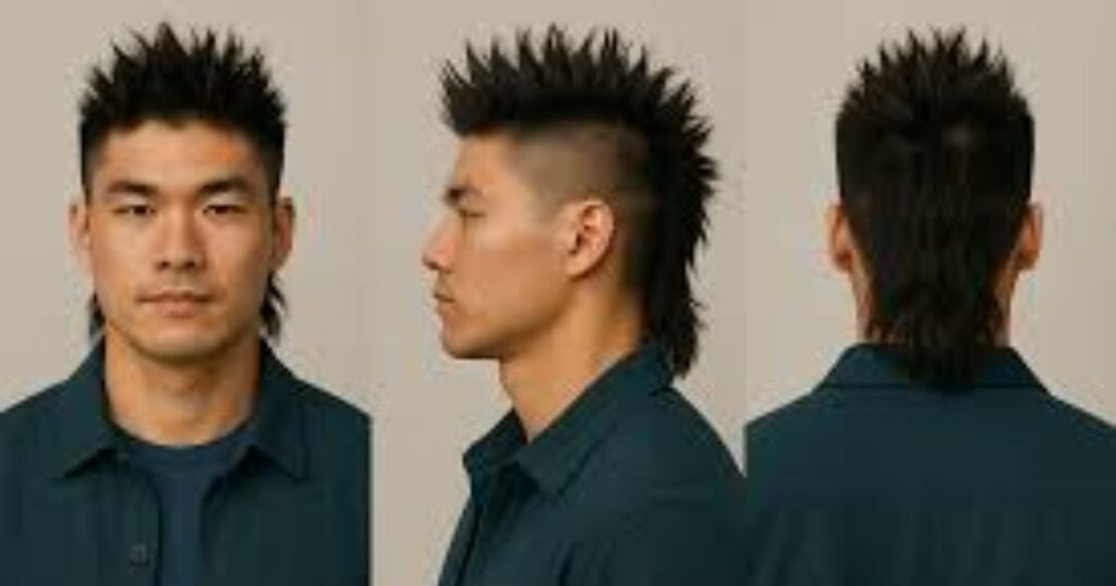 Wild West Mohawk Mullet