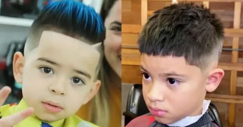 Caesar Cut Kids Haircut