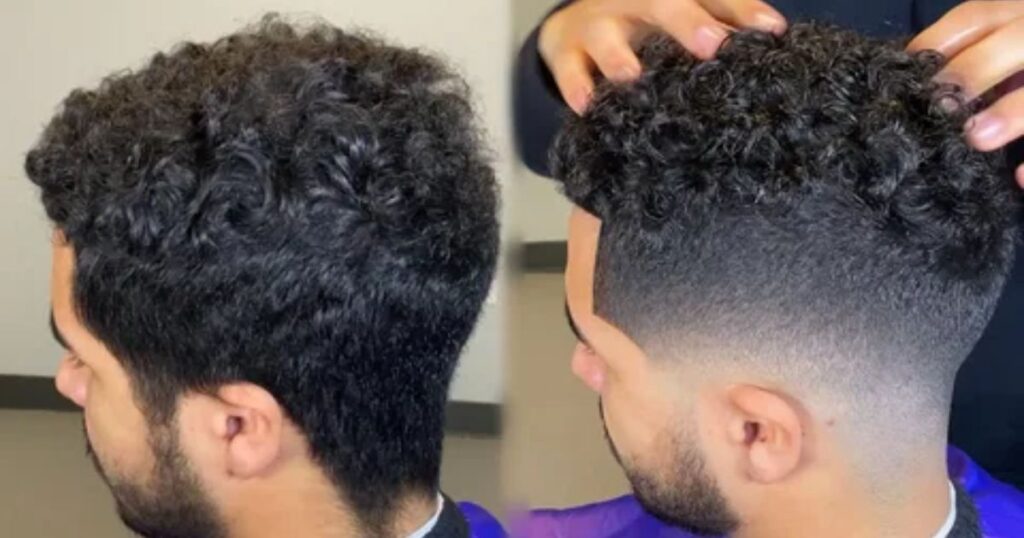 Curly Hair Fade