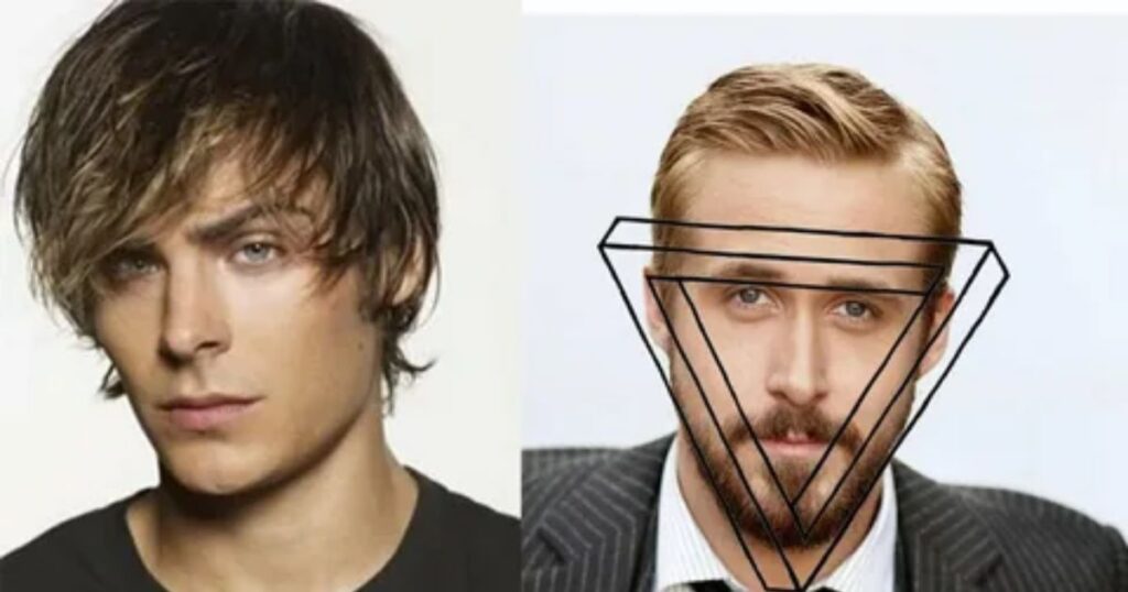 Heart / Triangle Face Shape – Balance Forehead Width