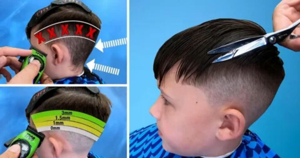 . Layered Medium Cut For Boys