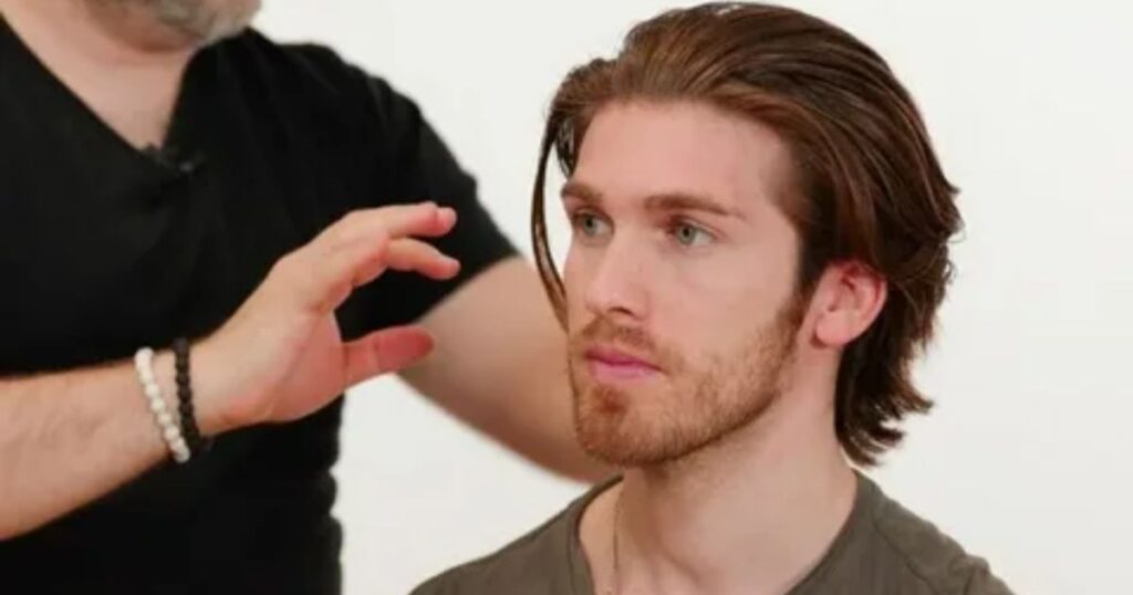 Medium Length Wavy Hairstyle