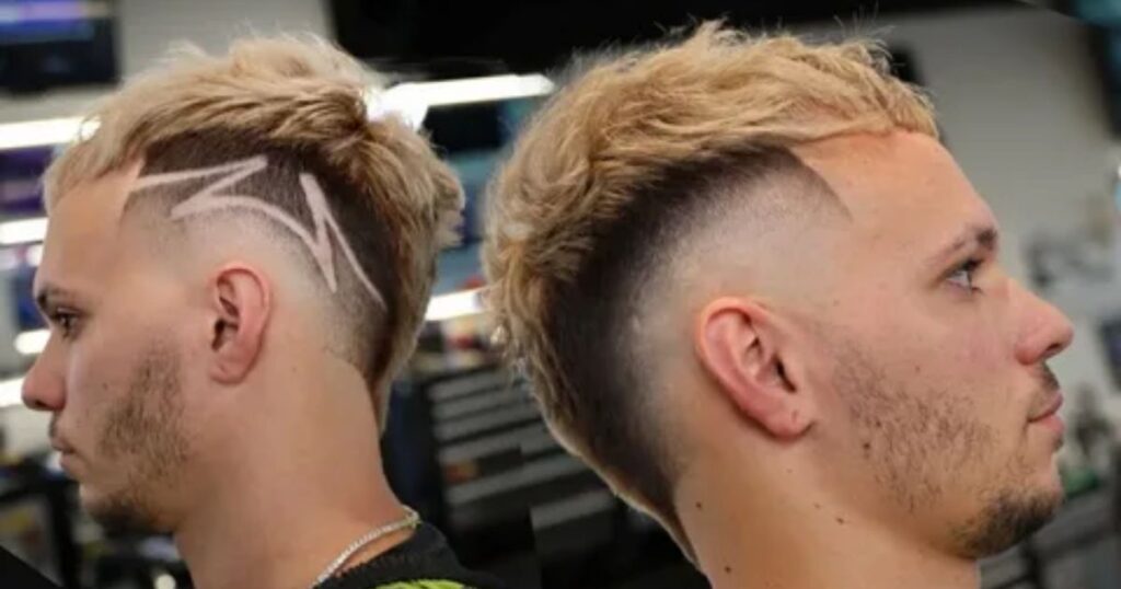  Modern Mohawk With Burst Fade