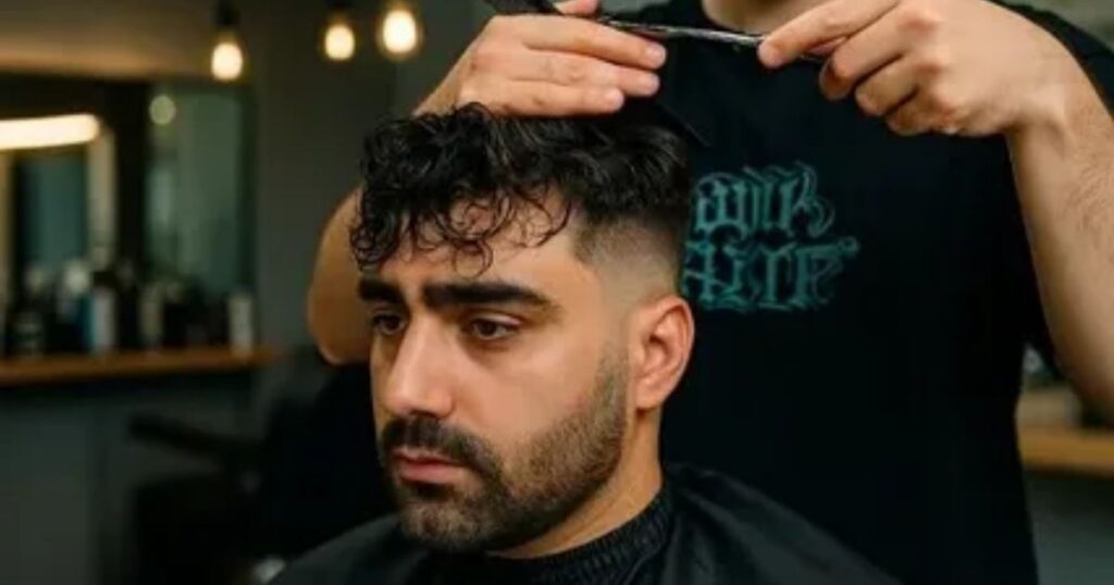 Short Spiky Hair Fade