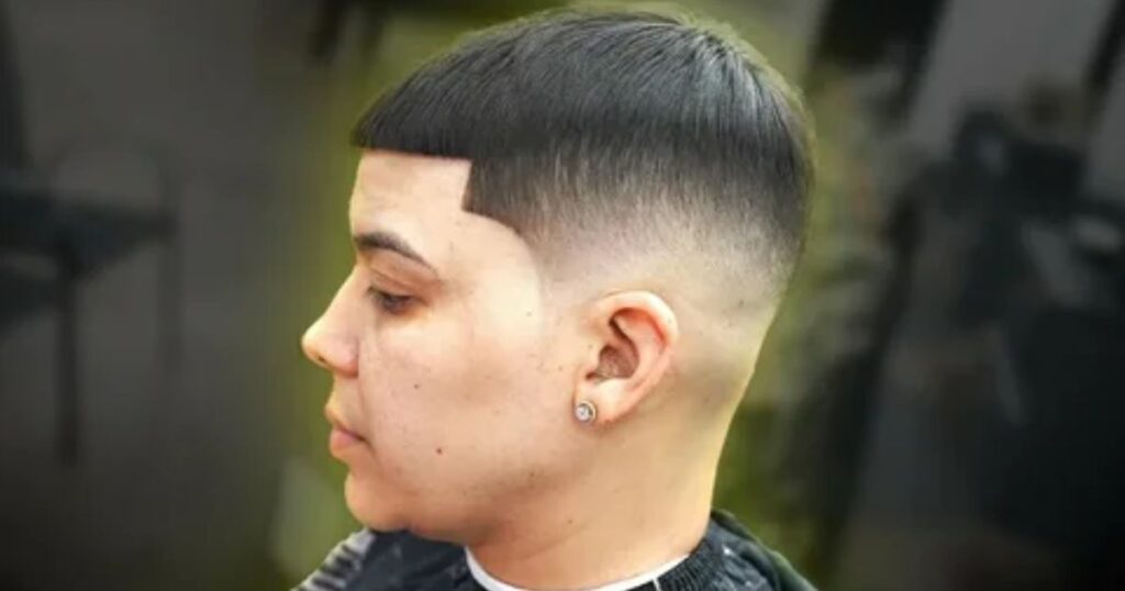 Short Taper Fade For White Male