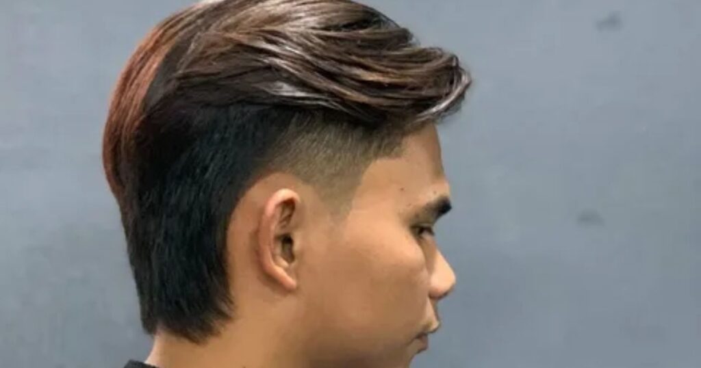 Side Part Mullet