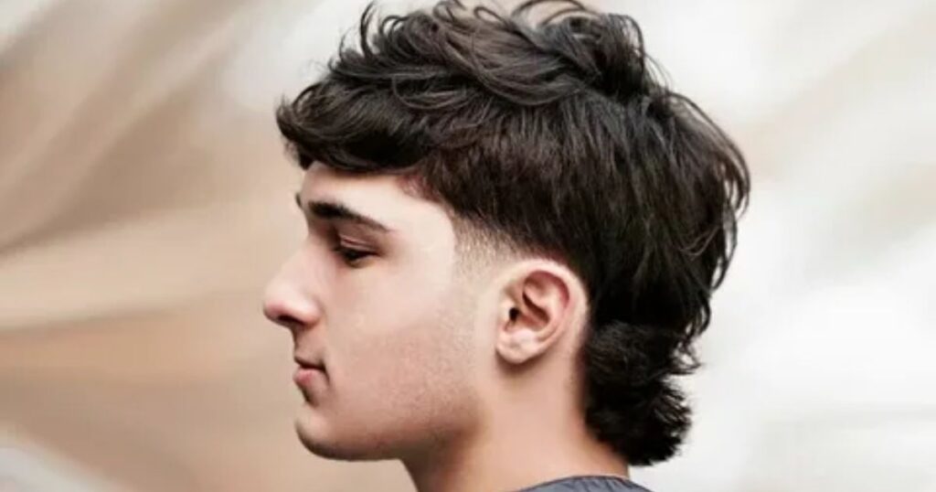 Side Part Mullet
