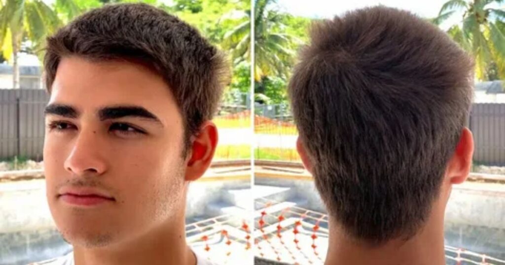 Straight Hair Mullet