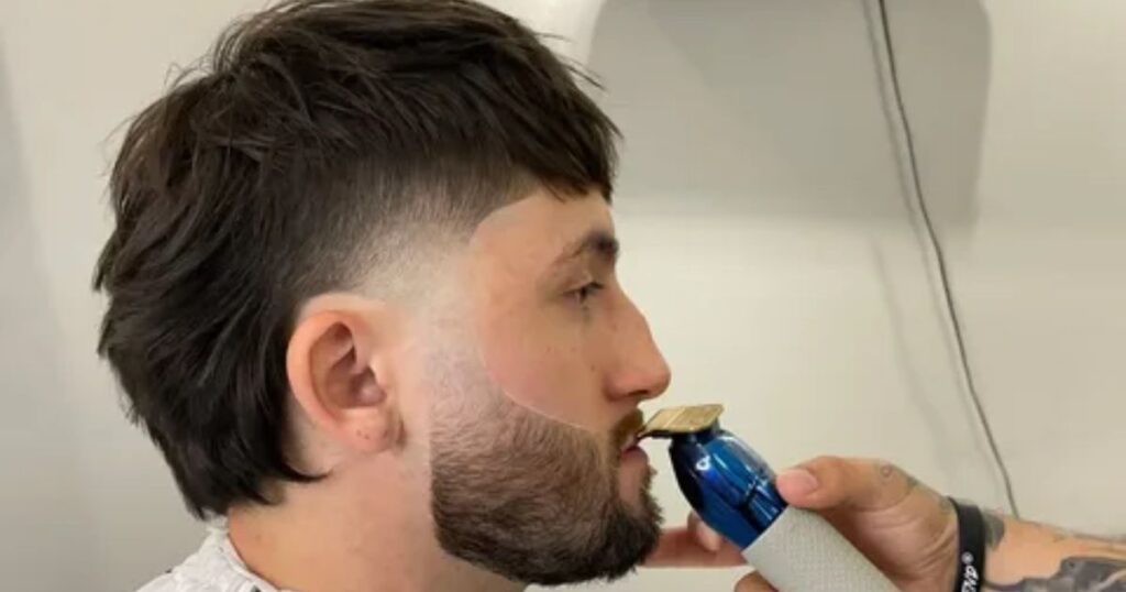 Taper Fade Mullet