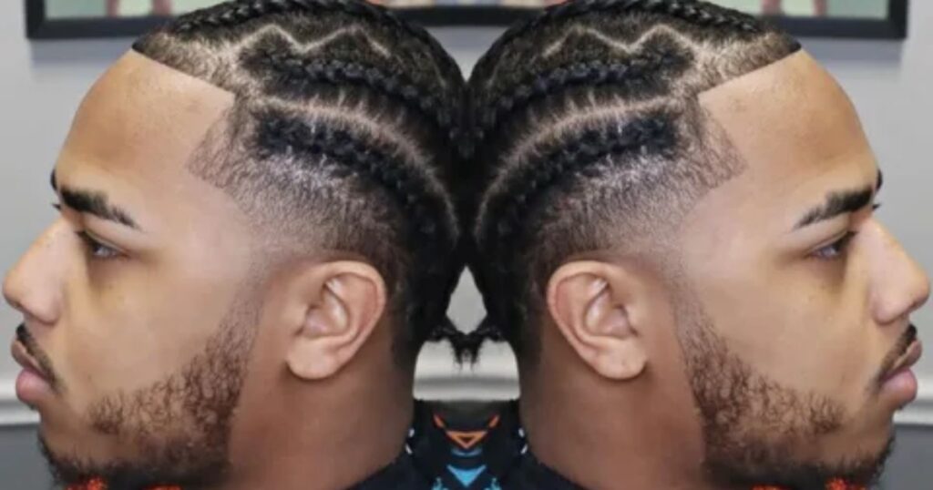 Taper Fade With Braids