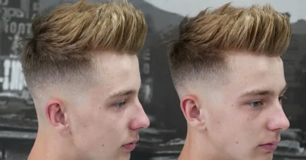 Textured Brush Up With Skin Fade