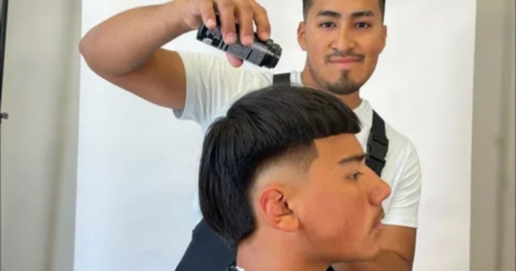 The Bold Declaration: Statement Burst Fade