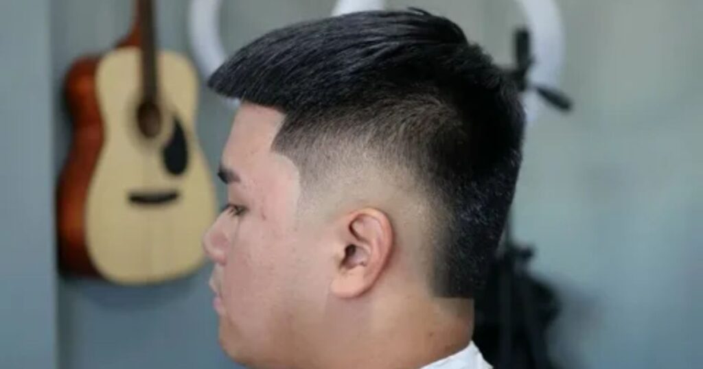 The Classic Surge: Burst Fade Haircut