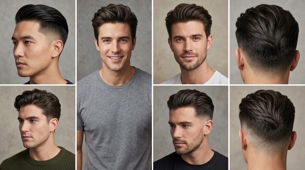 Brushed-Back Undercut
