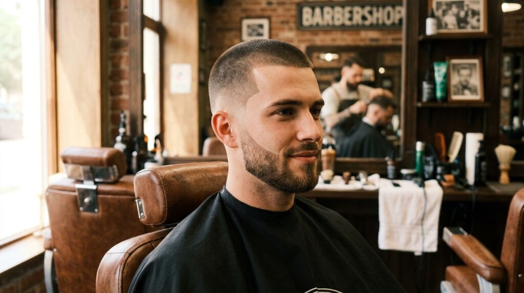 Low Fade Buzz Cut