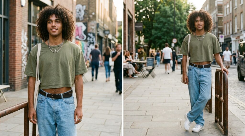 Crop Top Curls