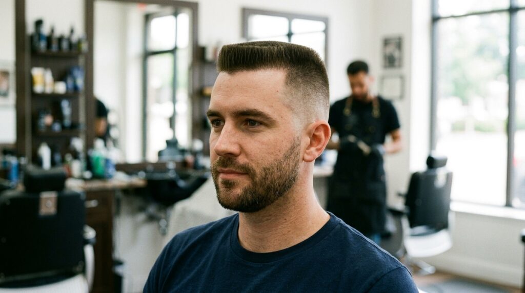 Flat Top Buzz Cut
