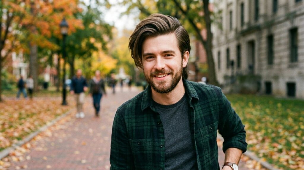 Grown-Out Combover
