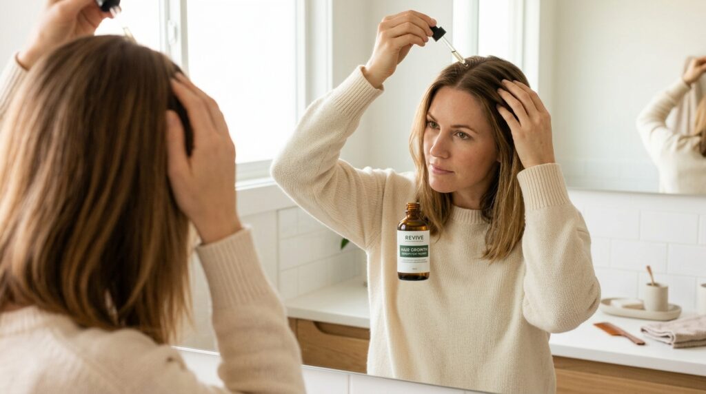Use A Hair Growth Serum