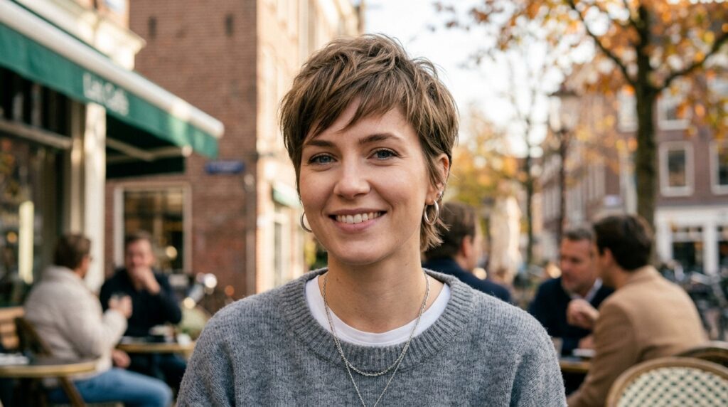 Layered Pixie Cut