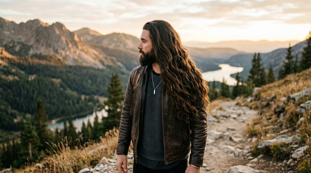 Long Back Hair Style
