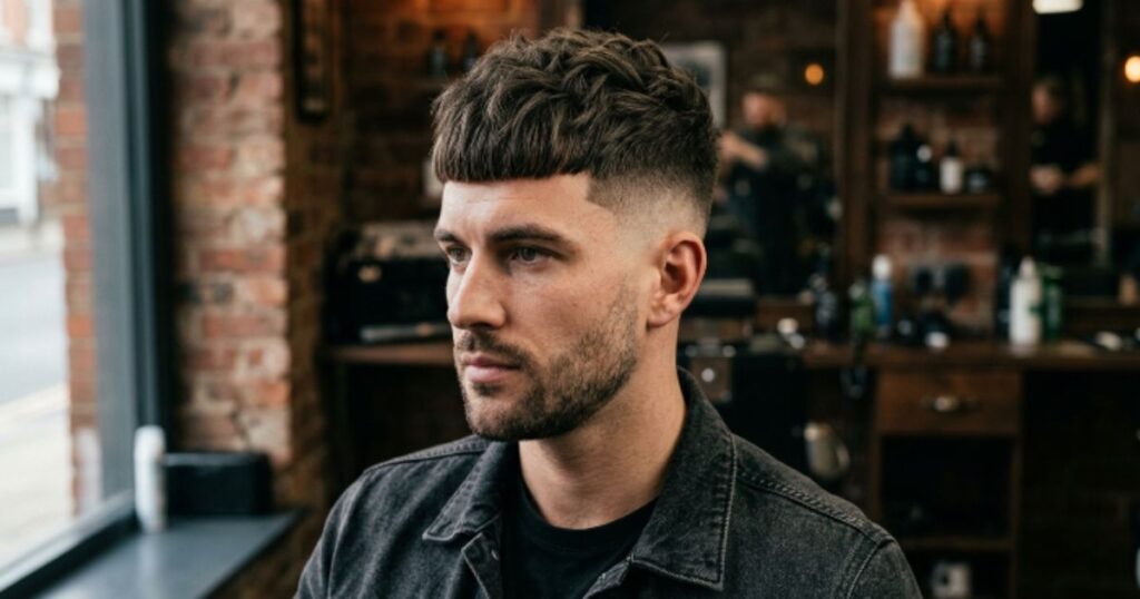 Low Fade Textured Crop