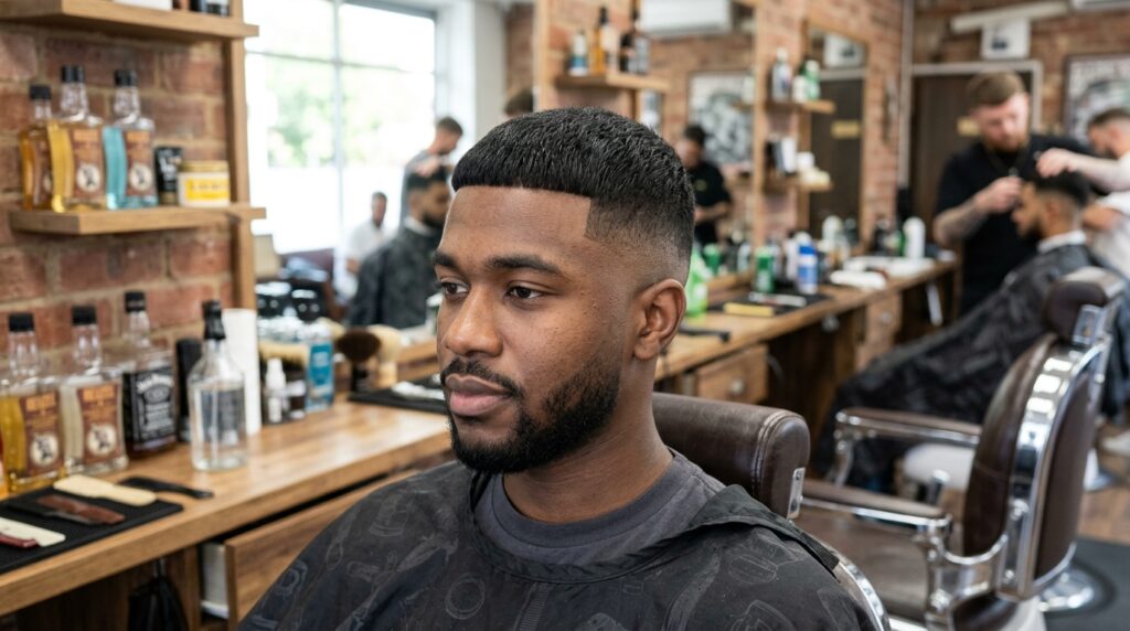 Low Fade With Short Hair