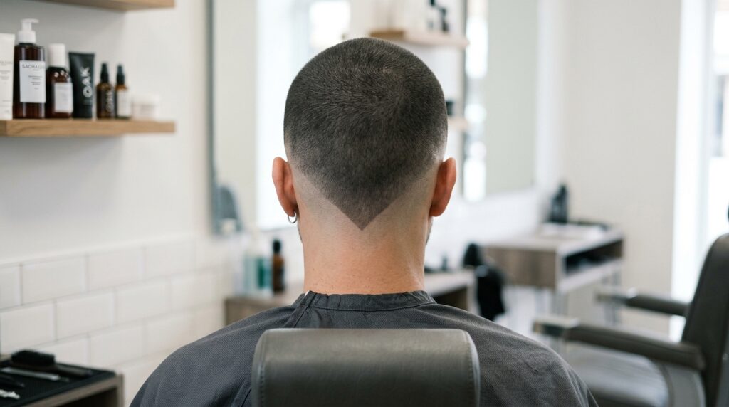 Low Fade V Cut