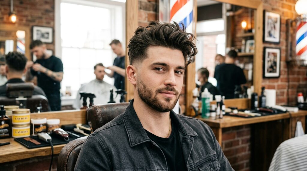 Low Fade Pompadour