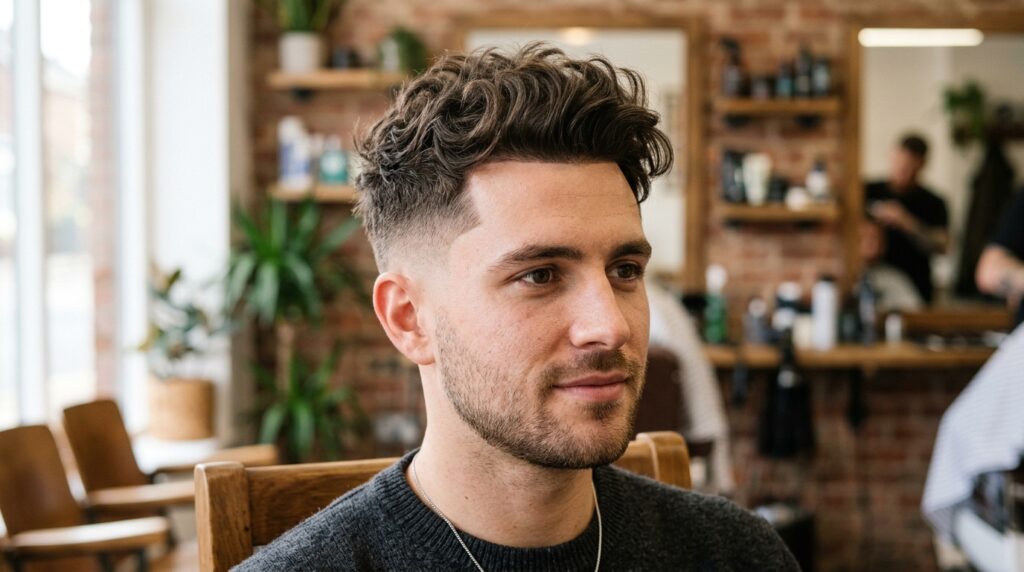 Low Fade Fluffy Hair