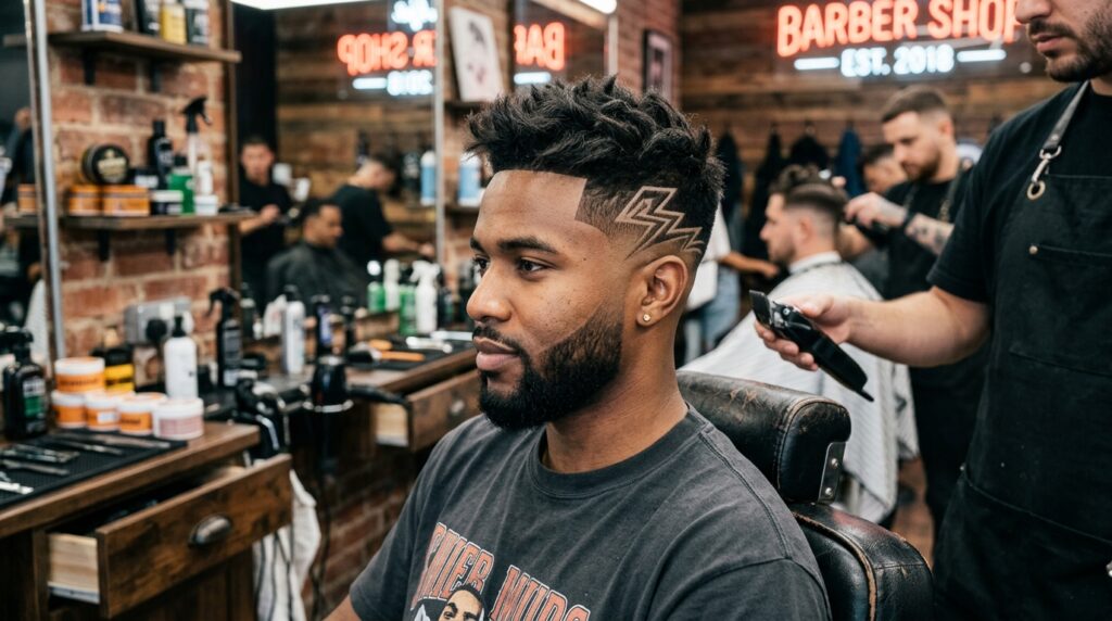 Low Fade With Design