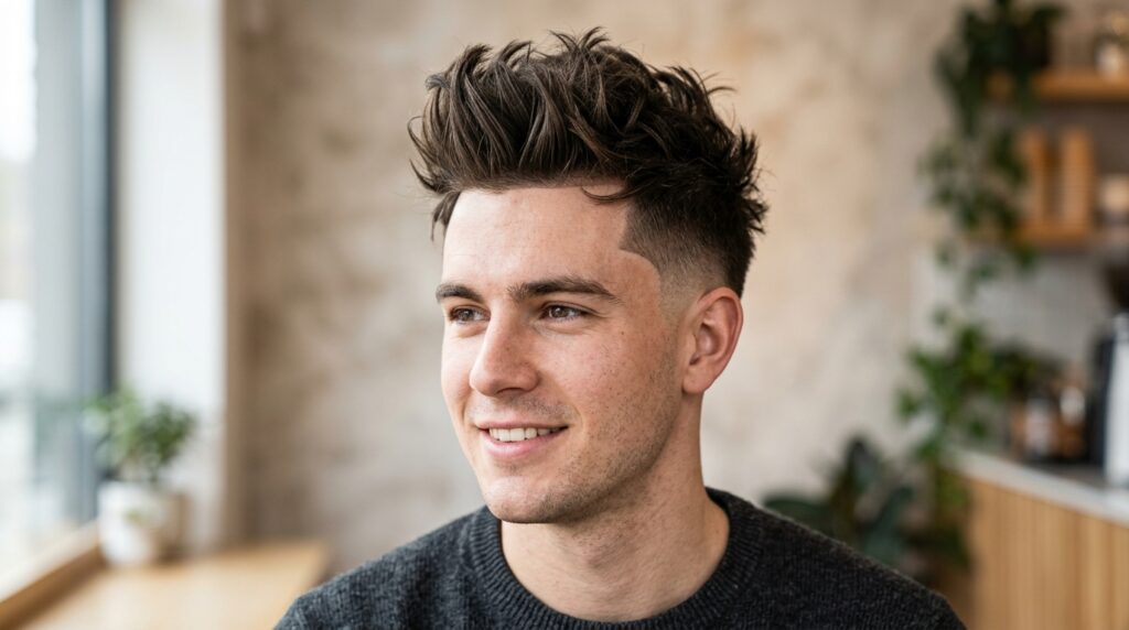 Low Fade Faux Hawk