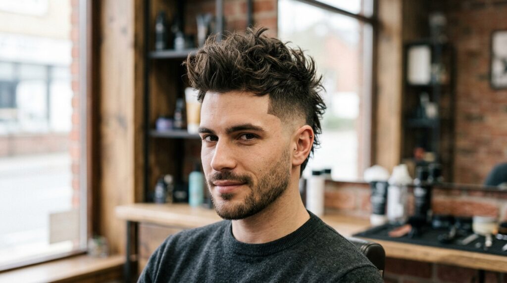 Low Fade With Mohawk