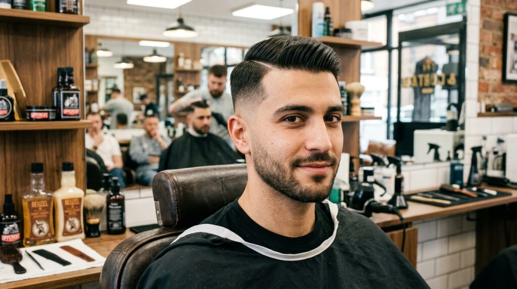 Low Fade Comb Over
