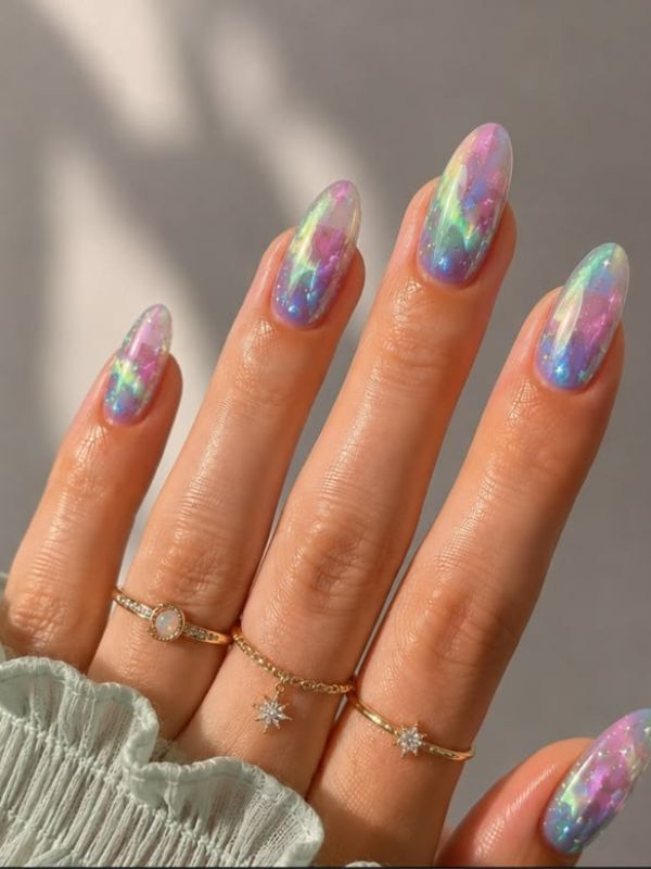 Pride Aura Nails