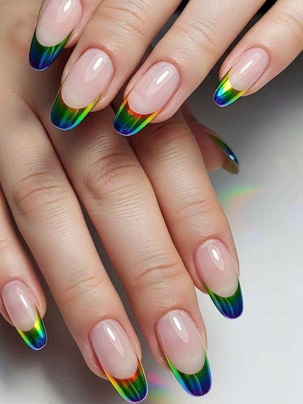 Rainbow Chrome Tips