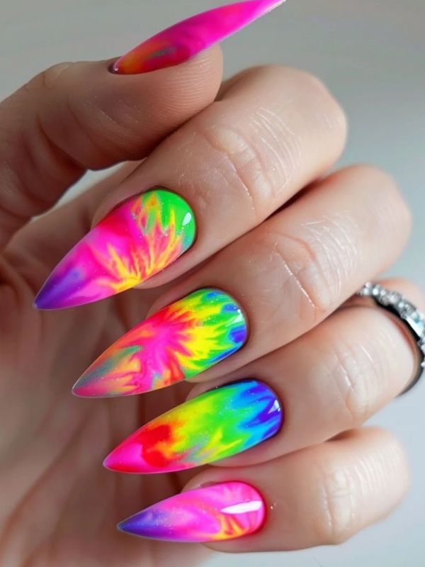 Rainbow Swirl Art